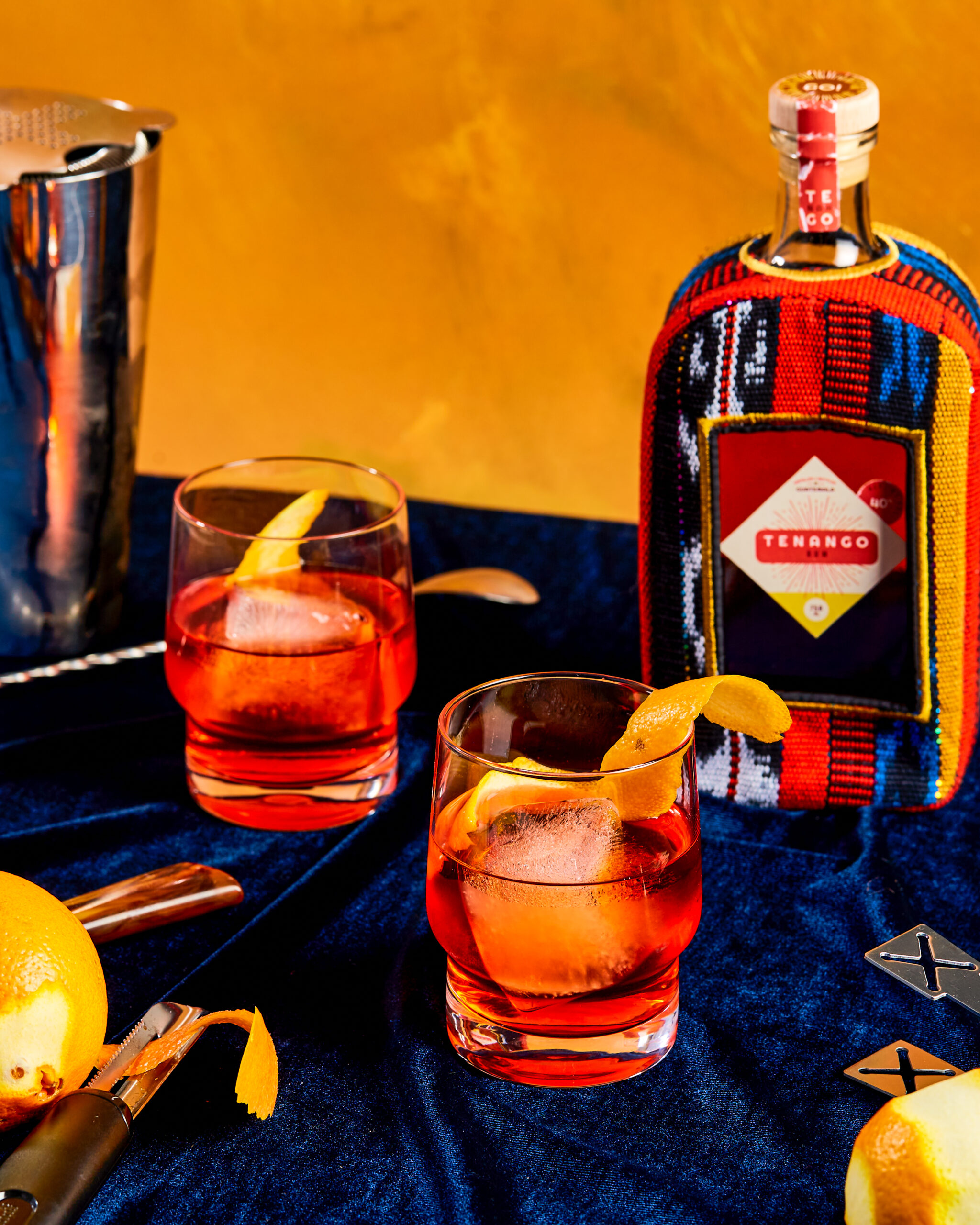 Tenango Rum Negroni